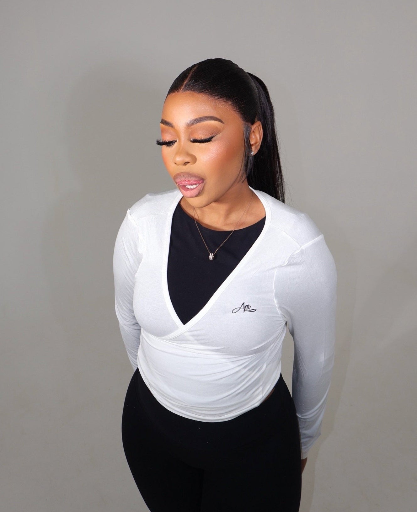 THE BALLET WRAP TOP