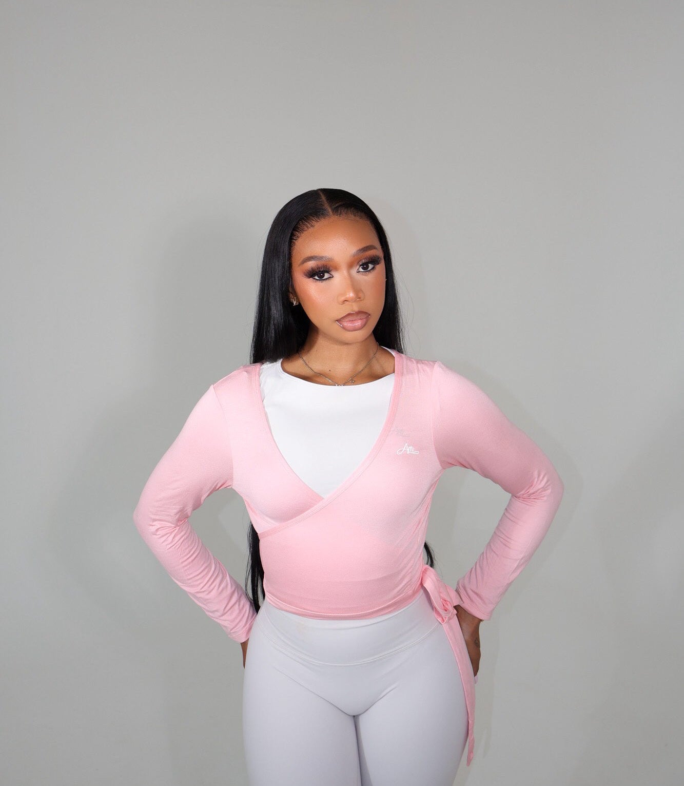The Ballet Wrap Top