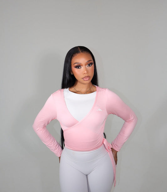 The Ballet Wrap Top