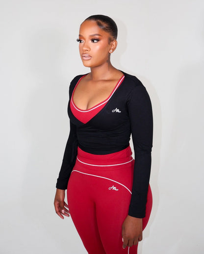 The Ballet Wrap Top