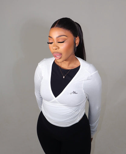 The Ballet Wrap Top
