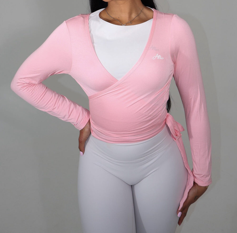 The Ballet Wrap Top