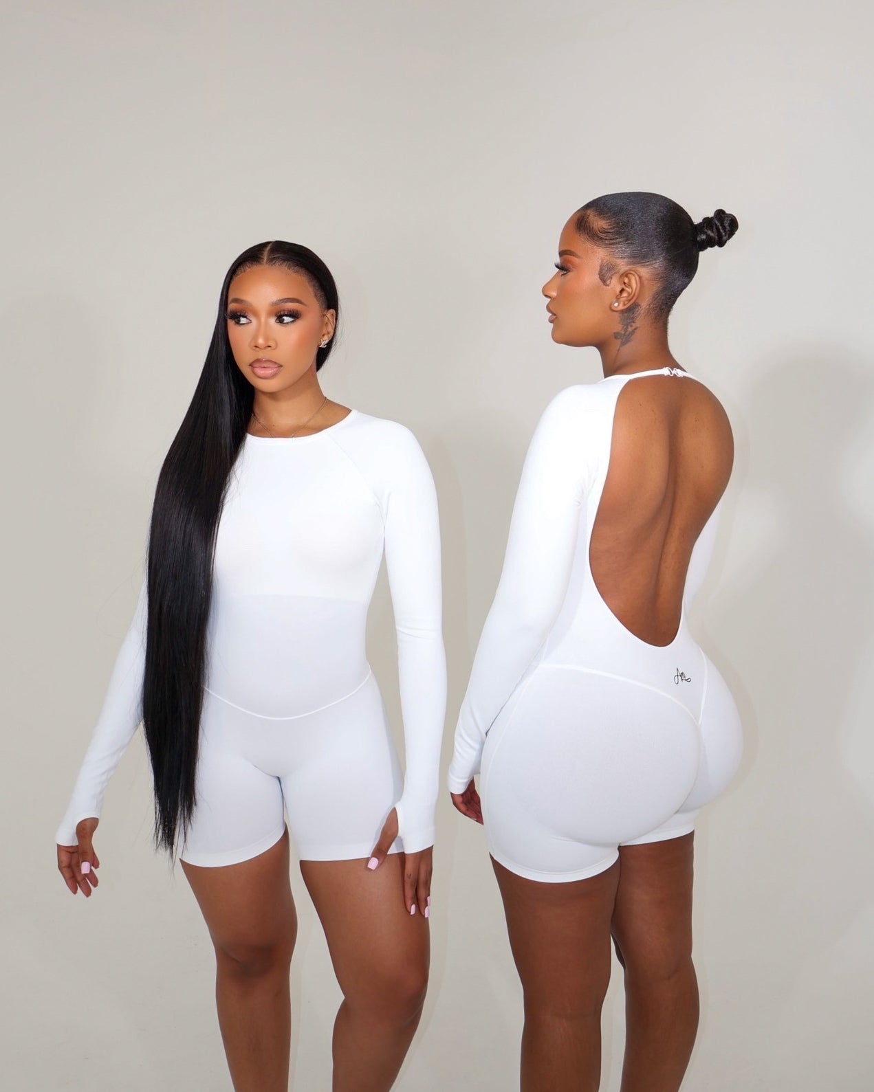 Open back jumpsuit